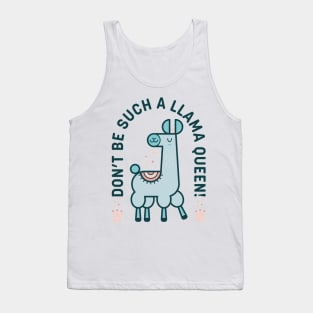 Llama Queen Tank Top